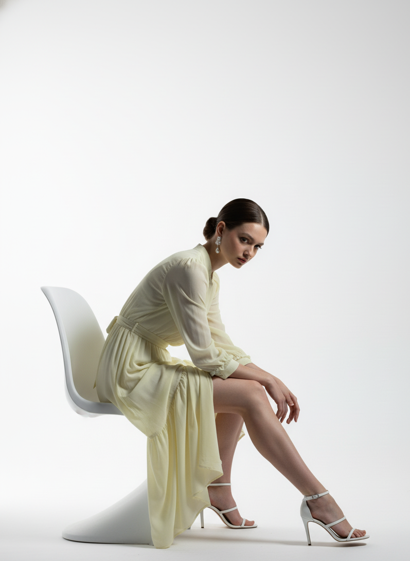 Fairy Tiered Chiffon Dress