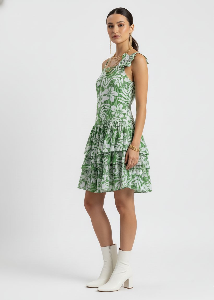 Ivy 3-Tier Mini Dress