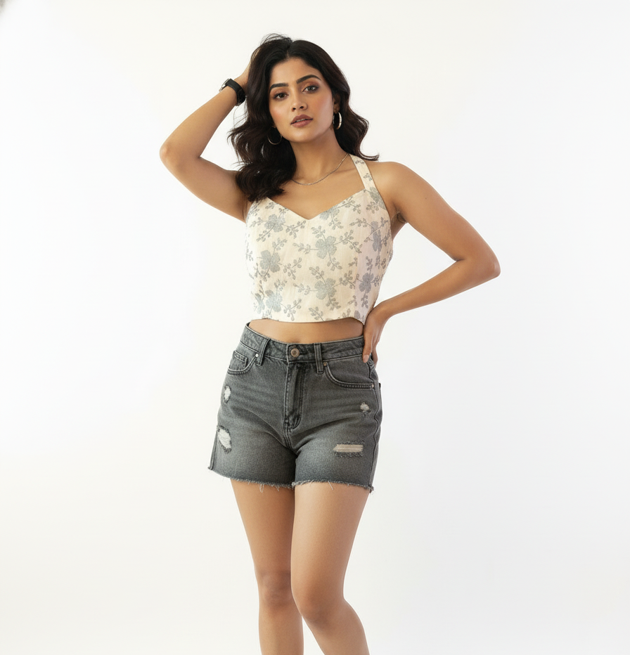 Resham Halter Blouse