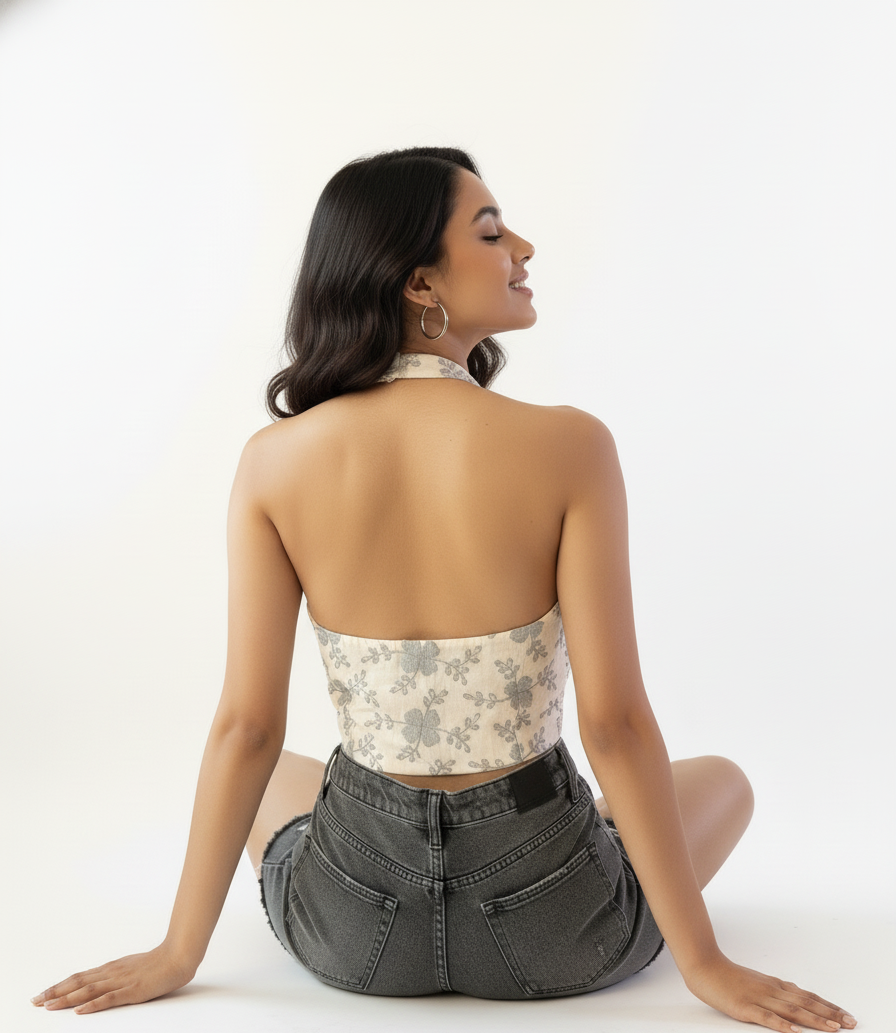 Resham Halter Blouse