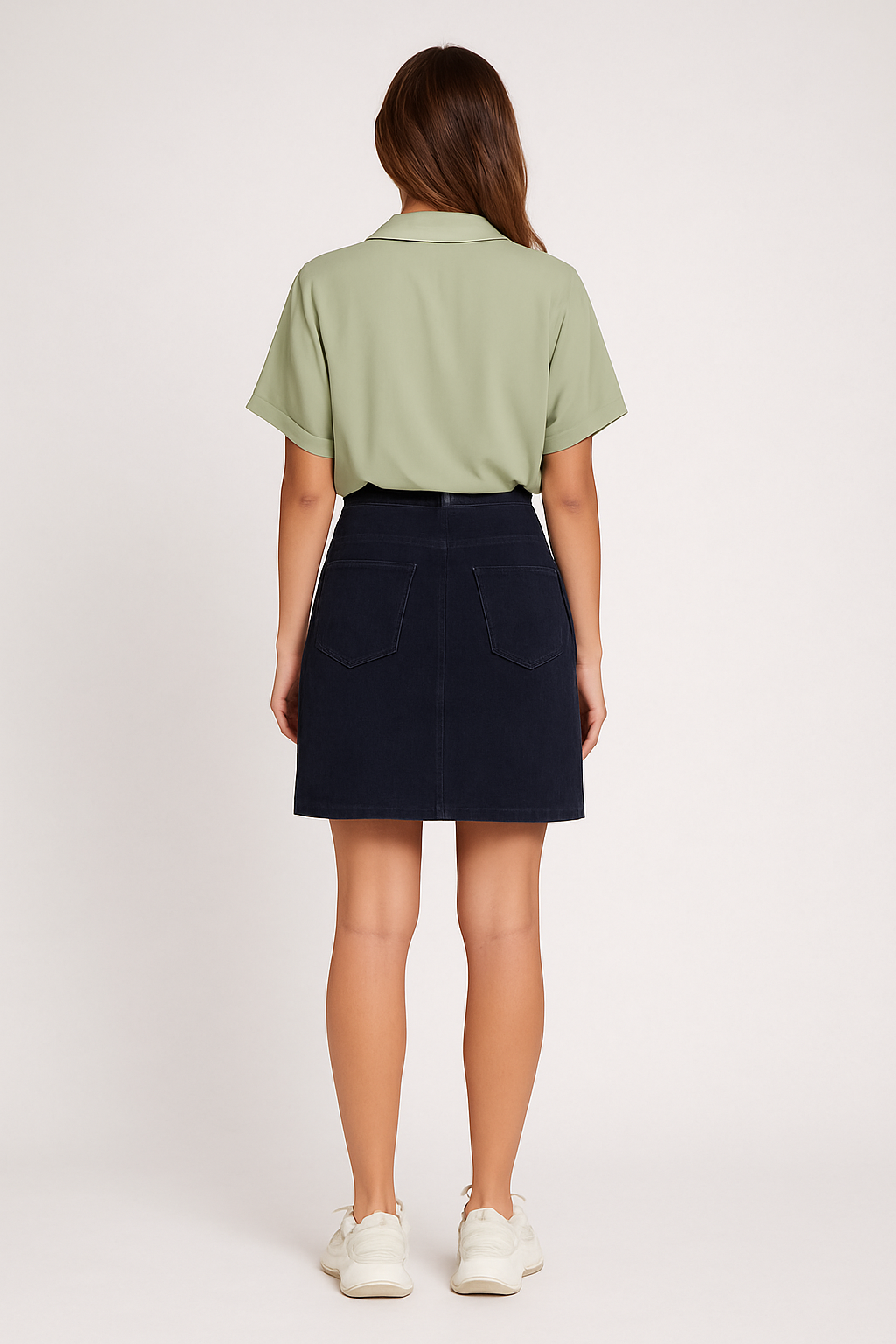 Corduroy Mini Skirt