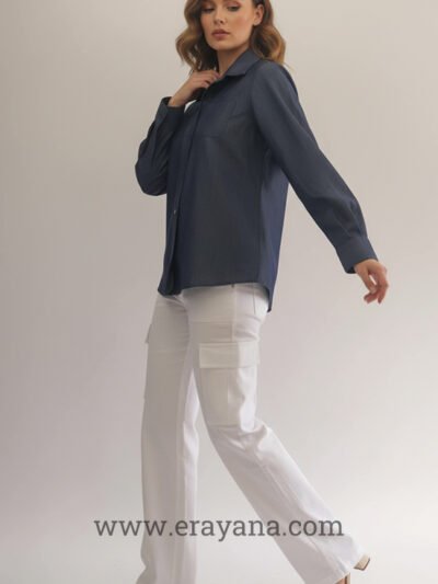 Soft Denim Utility Shirt