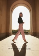 Wide-Leg Linen Pants