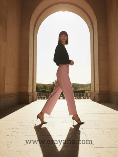 Wide-Leg Linen Pants