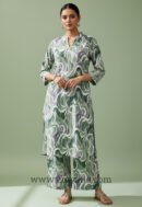 Swirl Palazzo Kurti Set