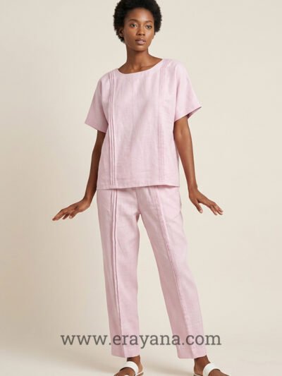 Relaxed Linen Top & Pant Set