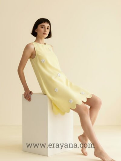 Aurélia Floral Cut-Out Mini Dress