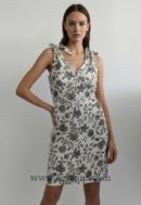Liora Floral Tie-Strap Mini Dress